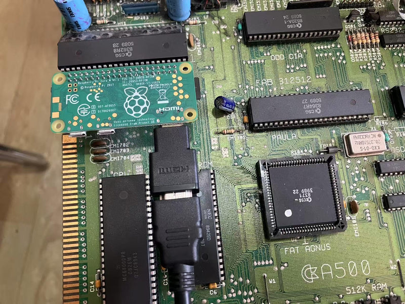[AUSTRALIA] - RGB to HDMI-Compatible-Devices Adapter for Amiga 500 Digital Video Output 