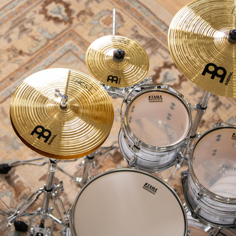 Meinl Cymbals HCS 8" Splash Cymbal for Drum Set — Made in Germany — Traditional Medium, 2-Year Warranty, MS63 Brass Alloy, (HCS8S) 8"