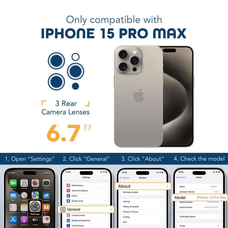 Magnetic for iPhone 15 Pro Max Case, [Dustproof Design] Compatible with MagSafe, Built-in 9H Tempered Glass Screen Protector + Privacy Screen Protector & Upgraded Camera Protection,Shiny Clear Shiny Clear iPhone 15 Pro Max 6.7 inch