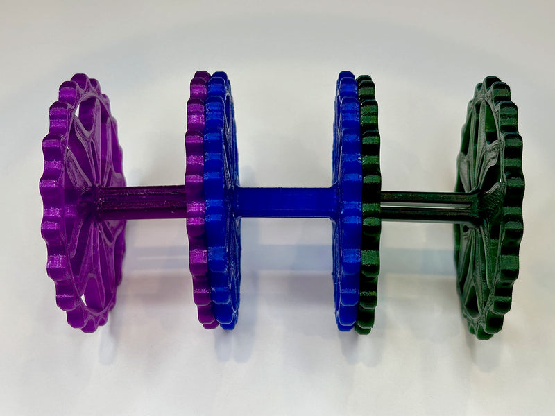 Third Hand Binding Folder Clip and Binding Wheel for Quilting and Sewing by Purple Hobbies, Making It Easier to Create Binding and Store. (Purple Binding Wheel ) Purple Binding Wheel