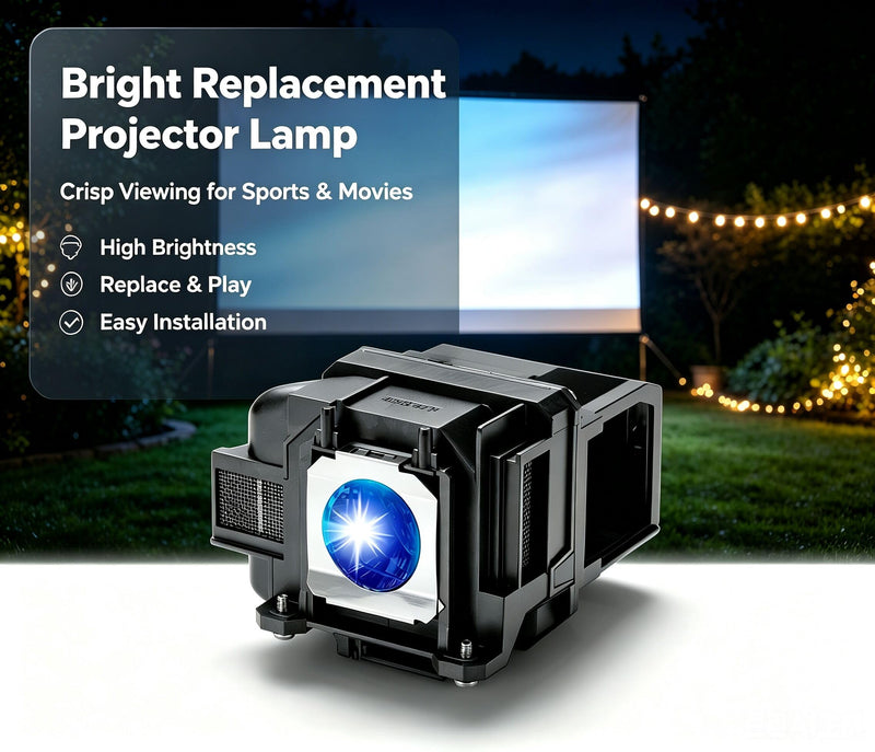 Projector Lamp Bulb for EPSON ELPLP88 Home Cinema 2040 2045 1040 740HD 640 | PowerLite 1224 1264 1284 97H 98H 99WH 955WH 965H U32+ W32+ S27 X27 S31+ W04+ W29 X29 X36+ EX3240 EX5240 EX5250 EX7240 EX9200