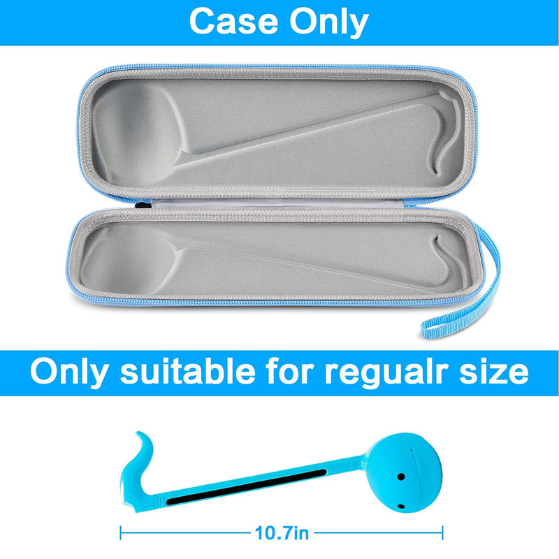 [AUSTRALIA] - Case Compatible with Otamatone [English Edition] Japanese Electronic Musical Instrument Portable Synthesizer, Instrumental Music Toy Storage Holder for Otamatone Regular Size (Box Only) (Blue) Blue 