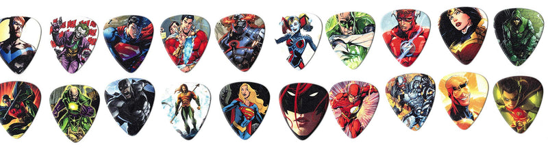 DC Comics Mega Guitar Picks (20 in a pack)