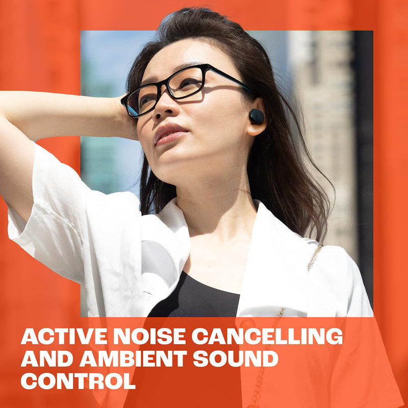 JBL Tune Buds - Noise Cancelling Earbuds - Black | JBL Pure Bass Sound, Bluetooth 53 with LE audio support, Active Noise Cancelling with Smart Ambient