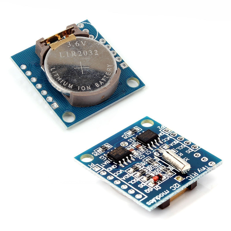DollaTek Tiny RTC I2C DS1307 AT24C32 Real Time Clock Module for Arduino AVR PIC 51 ARM Pack of 10