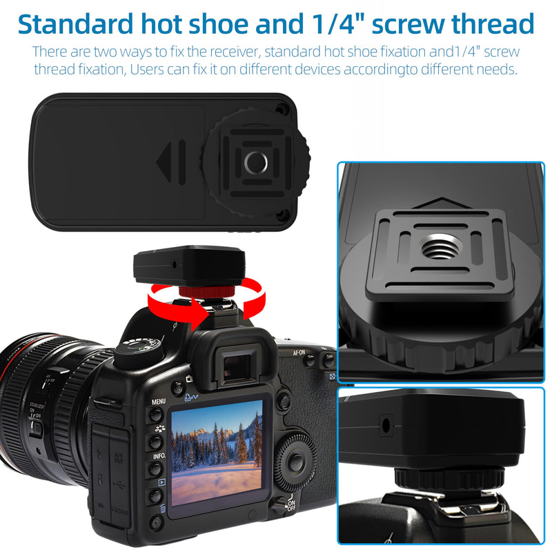[AUSTRALIA] - Remote Shutter Release for Sony Wireless Remote for Camera S1/S2 Compatible with Sony a7, a7II, a7IV, a6000, a6300, a6400, a6500, a77, a77M2, a99, a580, a560, a550, RX10M2 
