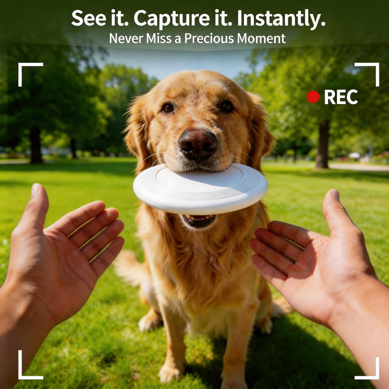 Smart Glasses with Camera, 4K HD Video, 1080P Video Recording & Photo Capture, Open-Ear Bluetooth Audio, AI Translation & Voice Assistant, Dual Lens Wearable Sunglasses for Travel Sports