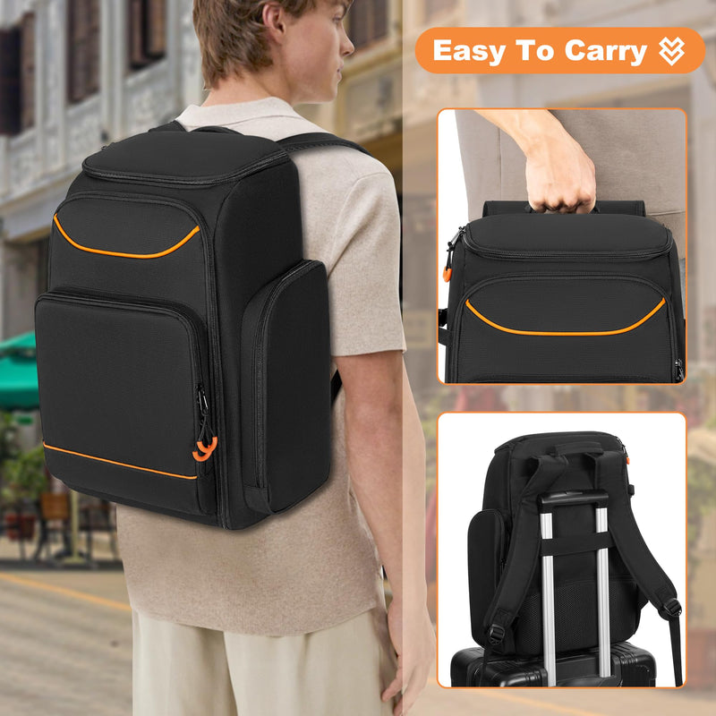 [AUSTRALIA] - Audio Mixer Backpack Compatible with RODECaster Pro/RODECaster Pro II/RC Duo, DJ Mixer Travel Bag Case for Microphones and More Podcast Equipment(Patent Design) 