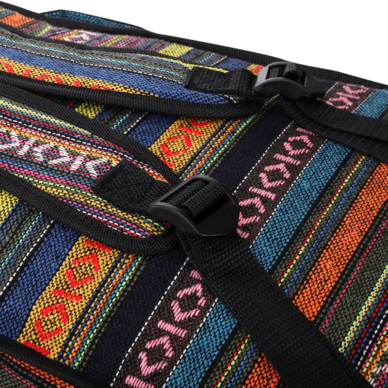 Tosnail Mini Strat Gig Bag with 10mm Padding, Shoulder Strap and Carry Handle, Vintage Electric Guitar Storage Case Bag - Bohemian Style