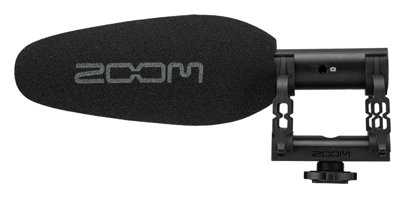 Zoom ZSG-1 Stereo On-Camera Microphone, for Capturing Dialogue and Sound Effects, Highly Directional, Shockmount, Lightweight, Use with Camera or Mobile Phone, for Content Creators