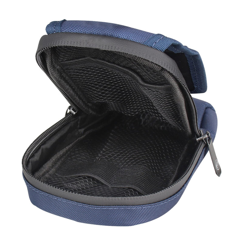 [AUSTRALIA] - FIREDOG Smell Proof Bag, Odor Proof Pouch Carbon Lined Smell Proof Case Container for Travel Storage (Blue) Blue 