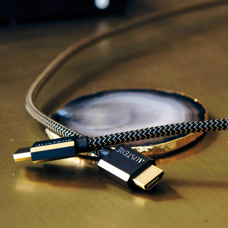 AUSTERE III Series Certified Premium 4K HDR HDMI Cable, 1.5m | High Fidelity ARC, Gold Contacts and High Speed Flex Cable, 18Gbps for 4K60 on PS5, Xbox, Apple TV, Blu Ray, Dolby Vision