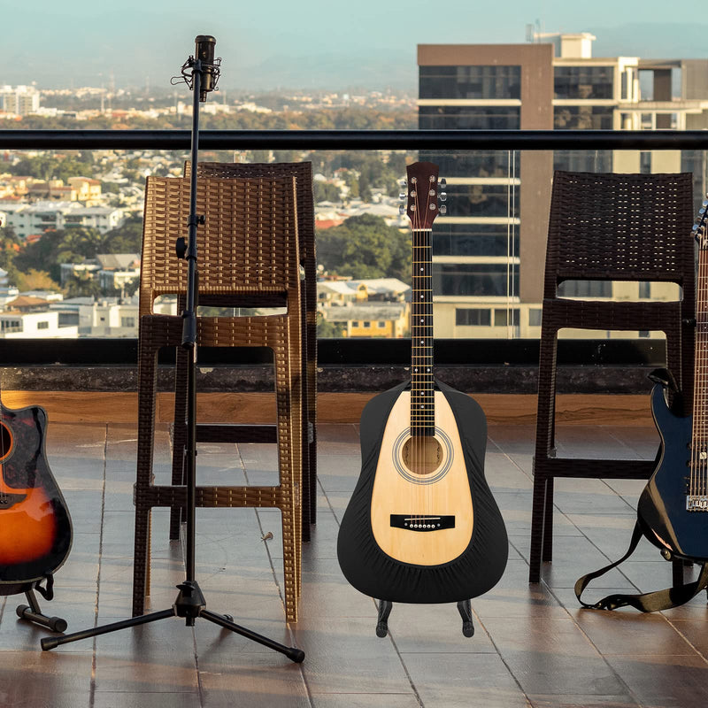 Premium Guitar Cover for Acoustic and Bass Guitars- Tailored Protection compatible with Fender Gibson Martin Taylor Donner Acoustic Bass Guitars(AG-L) AG-L