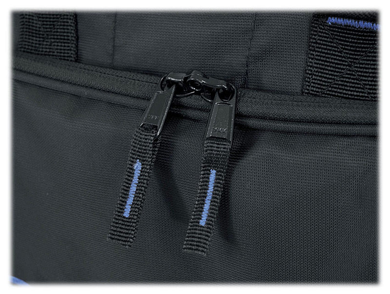 Rockville MB1313 DJ Gear Mixer Bag Case 13 x 13 x 6 Inches, Dual-Layer Foam Padding, YKK Zippers, Front Pocket, Adjustable Strap, for Mixers, Controllers, FX Pedals
