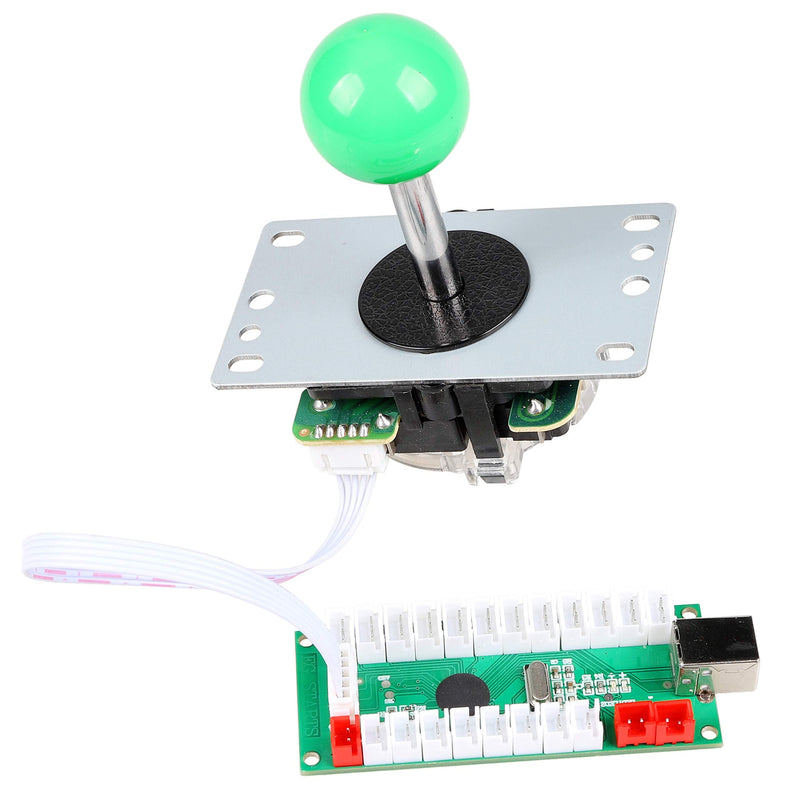 EG STARTS Arcade 2 Player Zero Delay USB Encoder to PC Games Controller Arcade Joystick Buttons for PC, MAME, Raspberry Pi, Arcade1Up - 3X Red Power Outputs (5Pin + Sanwa Style) 5Pin + Sanwa Style