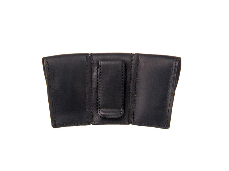 KGUBrass French horn MOUTHPIECE HOLDER Triple for 3 Mouthpieces. Genuine leather carrying bag. Compact Mouthpiece Holder. Protection Case for French Horn Mouth pieces (Triple, Black)