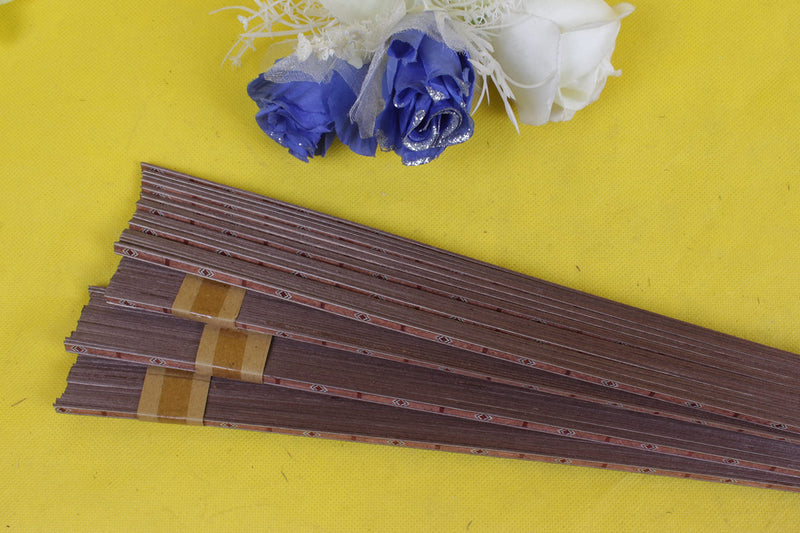 25x Guitar Strip Inlay Guitar Binding Figured Purfling Guitar Body Binding wood Inlay 640x5x1mm