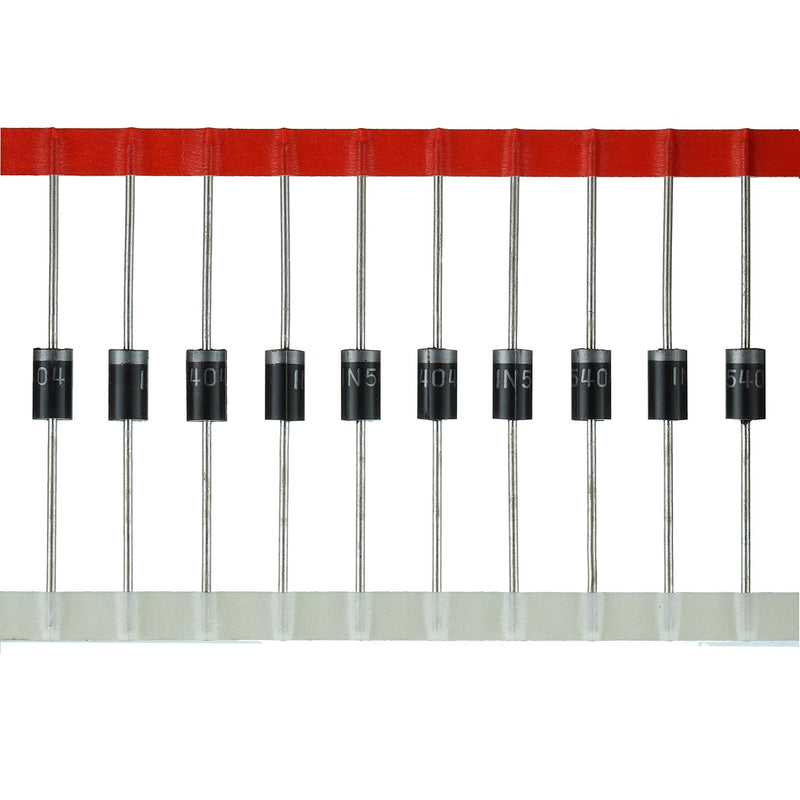BOJACK 14 Value 240 Pieces Diode Assortment Kit Contains Rectifier/Quick Recovery/Schottky/Switching Diodes IN4001 4004 4007 5404 5406 5408 RL207 FR107 207 UF4007 IN5817 5819 5822 4148
