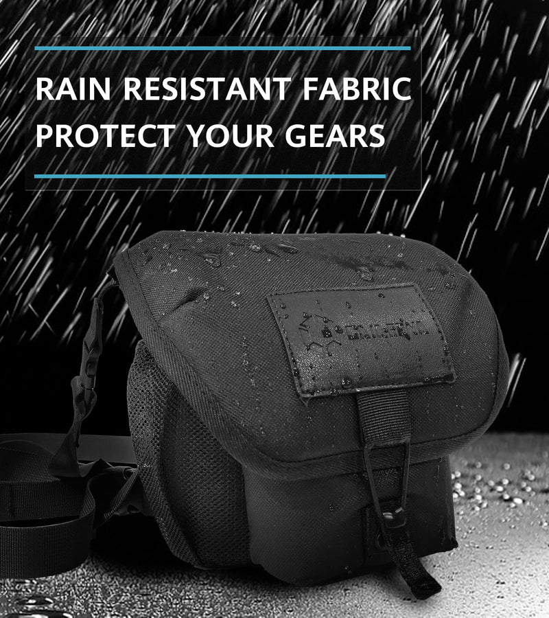 GAIARENA Waterproof Binocular Harness Chest Pack, Bino Harness Case with Rangefinder & Cellphone Pocket for 20x50 Binoculars(Full Size) Full Size