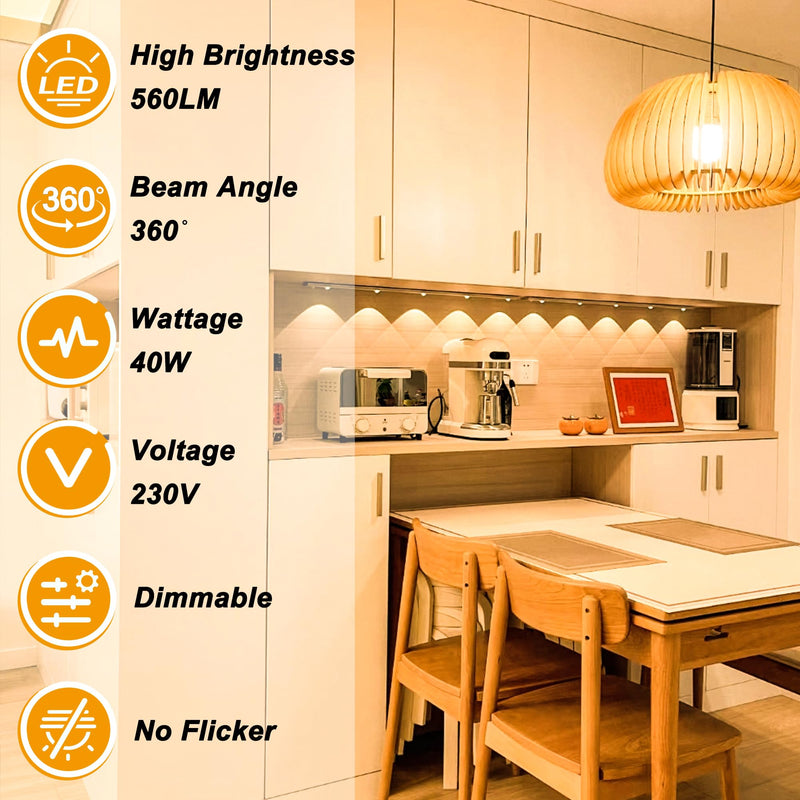 Halogen Light Bulb G9 (12 Pieces) Halogen G9 40 W 230 V, 560 LM 2700 K Warm White Dimmable No Flickering Halogen Bulbs Pin Base Lamp for Oven Lamp 300 °C Microwave Cooker, Ceiling Lights, Wall Lamp