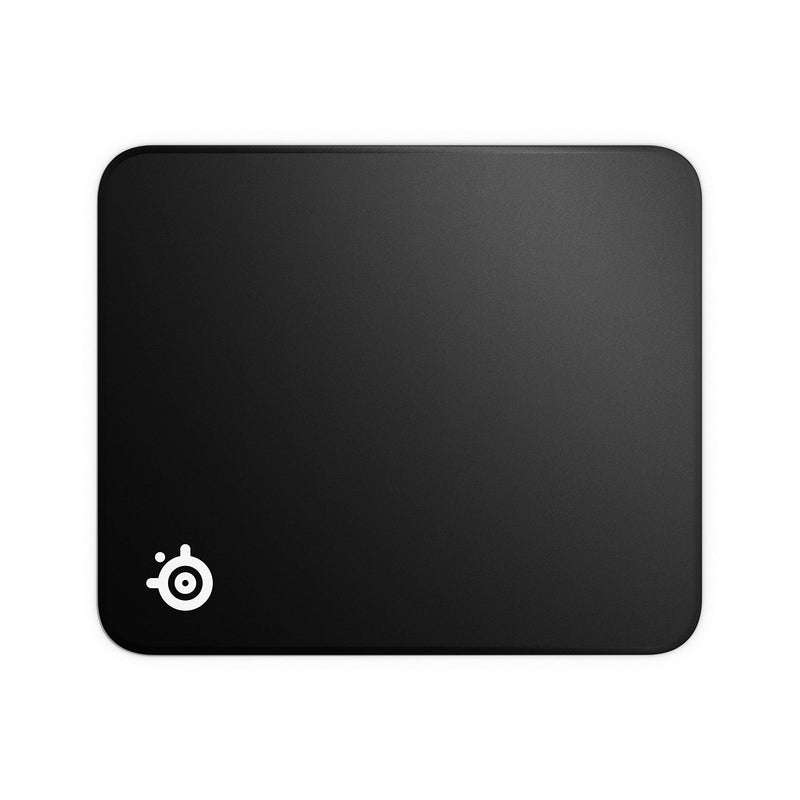 SteelSeries QcK Gaming Surface - Large Stitched Edge Cloth - Extra Durable - Optimized For Gaming Sensors - Black Classic Black