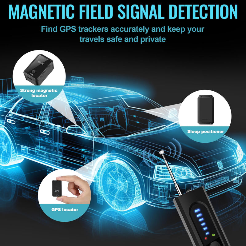 Hidden Camera Detectors, Anti-Spy Camera Finder Detector, Bug Detector, GPS Hidden Camera Detectors, Tracking Device Detectors, Camera Detector for Hotels, Home, Airbnb, Office (X13) X13