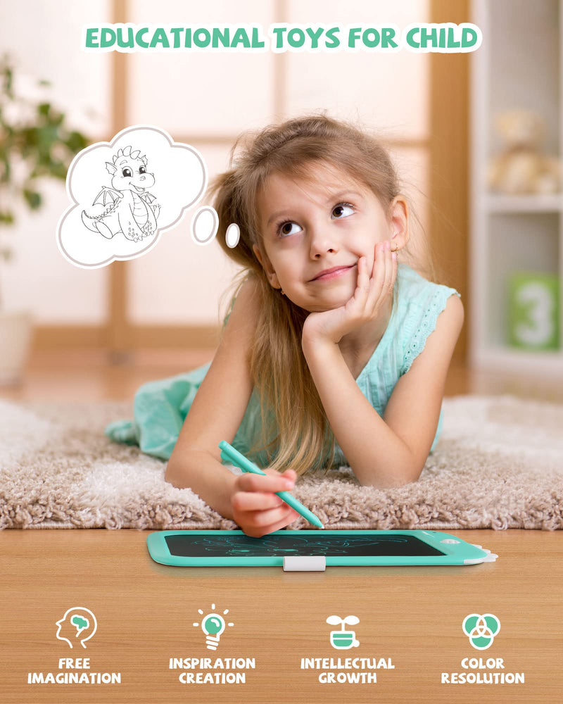 LCD Writing Tablet 10 Inch(Blue+Lake Blue)