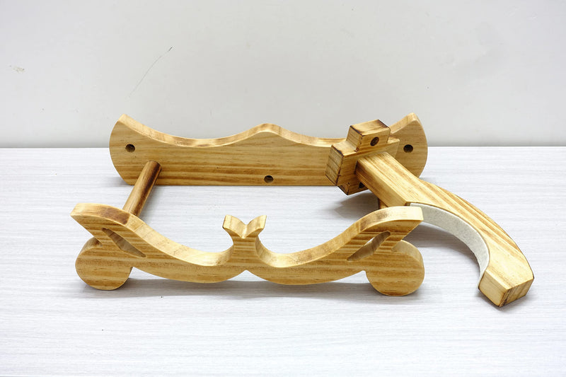 Guitar Wall Holder,Guitar Holder Wall Mount,Guitar Stand Horizontal,Guitar Hanger Tilt Your Guitar,Ukulele, Bass, Electric Guitar at a Slanted Angle with Beauty.