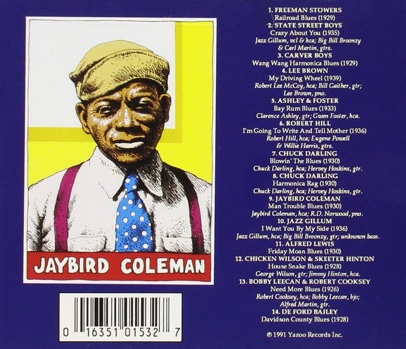 HARMONICA BLUES / VARIOUS Audio CD, Remixes included, April 8, 1991