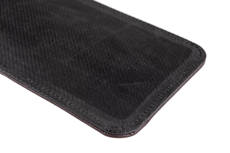 Bailey Full Size by Castle - Leather Ergonomic Computer Wrist Rest Pad for Keyboards with Around 104 Keys - Firm Keyboard Wrist Support for Typists, Gaming, and Heavy Office Use (Woodland, Full Size) Woodland