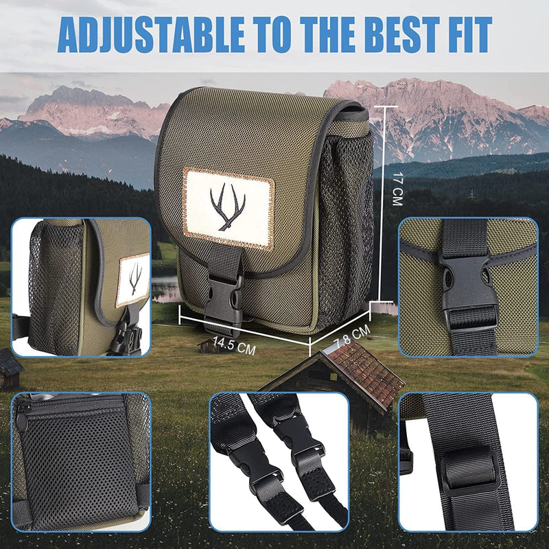 Binocular Harness Chest Pack, Binoculars Harness and Case, Binocular Accessories, Adjustable Bino Harness