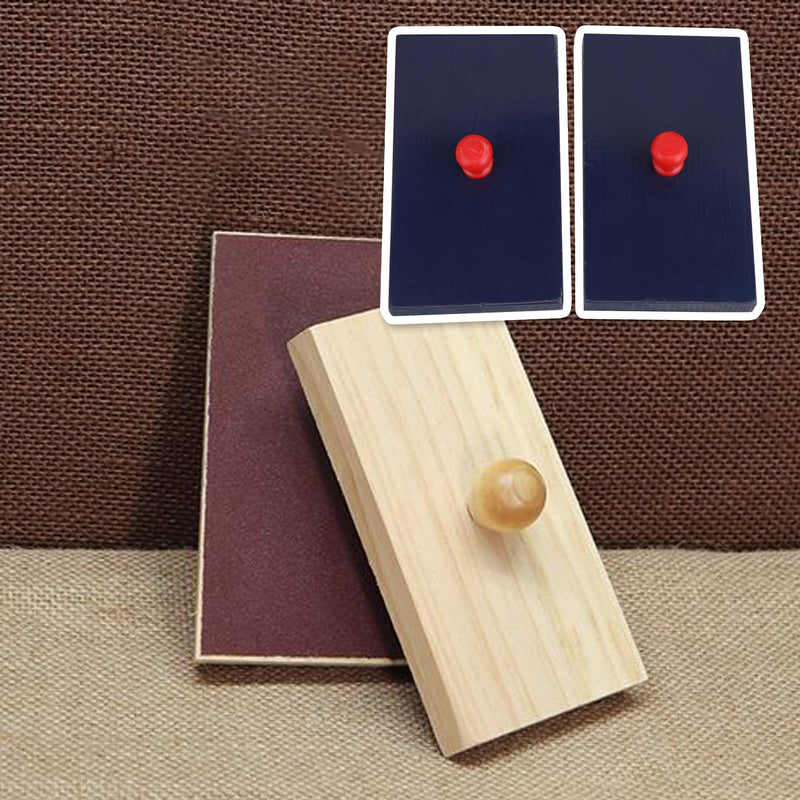 [AUSTRALIA] - Sand Block Musical Accessories Parts Wood Color Instruments Sand Blocks Wood Blocks Pack of 2 