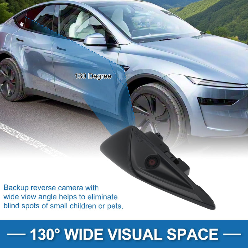Front Right Side Fender Camera for Tesla Model 3 Model Y 2017-2022 Trun Signal Repeater Wing Cam Replacement Park Assist Camera Replace No.1125107-50-J/1125107-50-H/1125107-50-G 112510750J Front Right Side