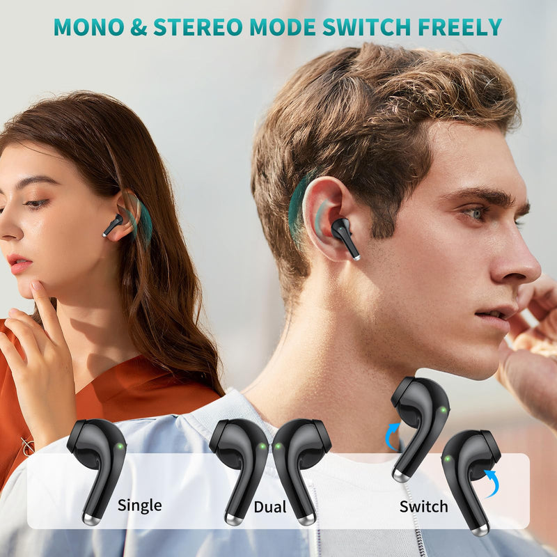 ACAGET Wireless Headphones for Sumsung Galaxy S24 Ultra S23 S22 S21 Plus Bluetooth 5.3 Earbuds Noise Canceling Earphones for iPhone 15 Pro Max 14 13 12 11 XR XS HiFi Stereo Earphone for Google Oneplus