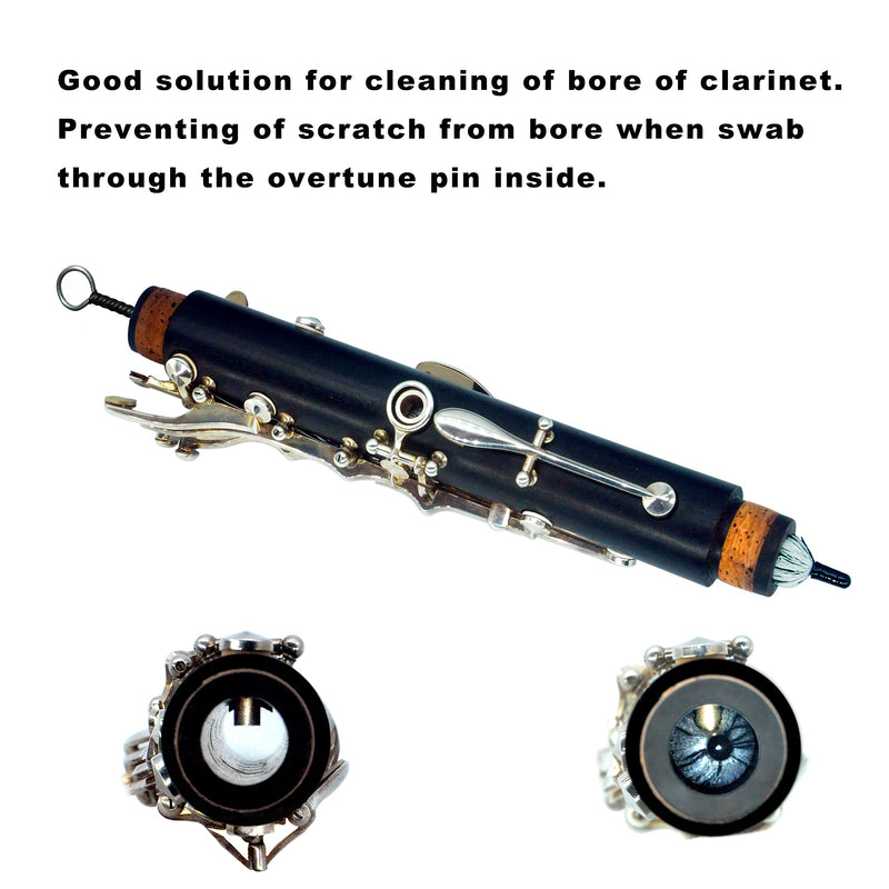 clarinet pad kit, cleaning swab, clarinet key pads, flute pad saver, clarinet cleaning & care, Ultra cotton-fiber,flute swab,clarinet saver, clarinet swab kit,gift… clarinet saver