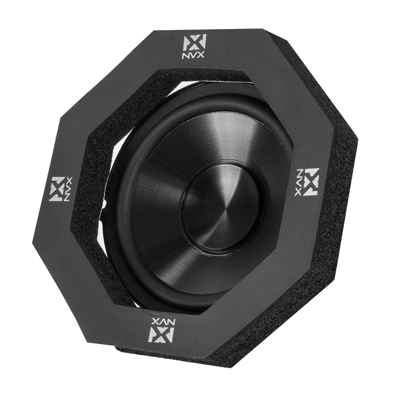 NVX FRING525 2 Piece Universal 5.25” Self Adhesive Foam Speaker Ring Kit with Foam Base Pad 5.25"