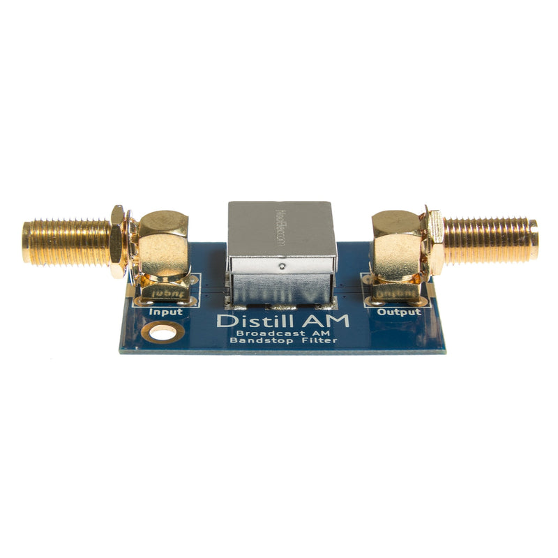 Distill:AM Barebones - Broadcast AM Bandstop (Notch) Filter for Software Defined Radio (SDR) Applications