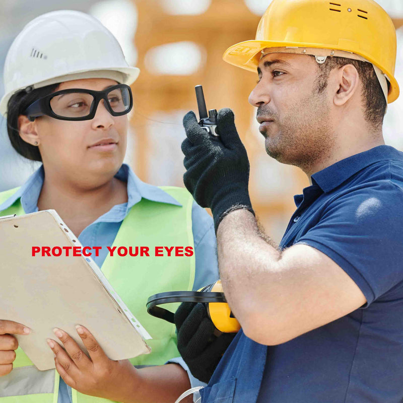 Safety Audio Smart Glasses with Bluetooth Speaker Headphones, Athletic/Outdoor Protection Eye, Unisex, (Clear Lens) Clear2