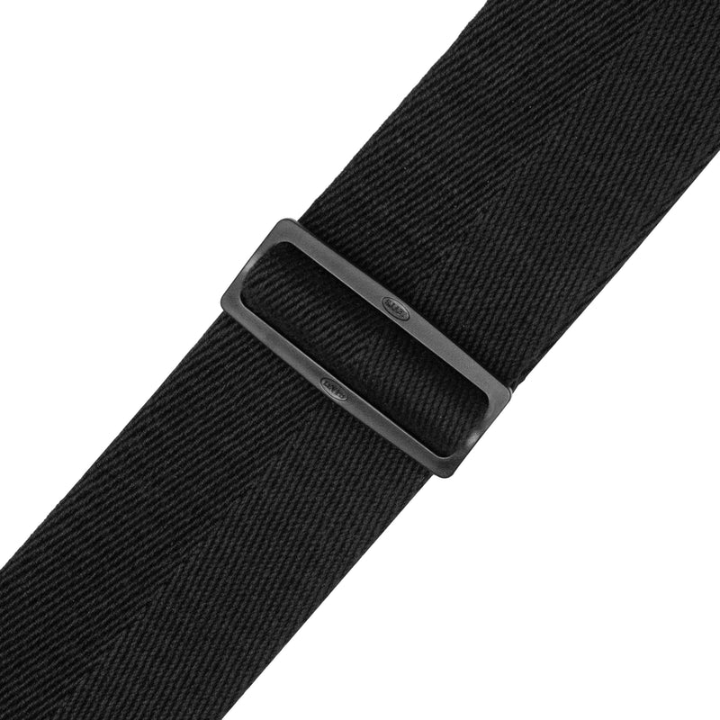 Levy's Leathers MSSC4-BLK Bass Guitar Strap, Black, Standard