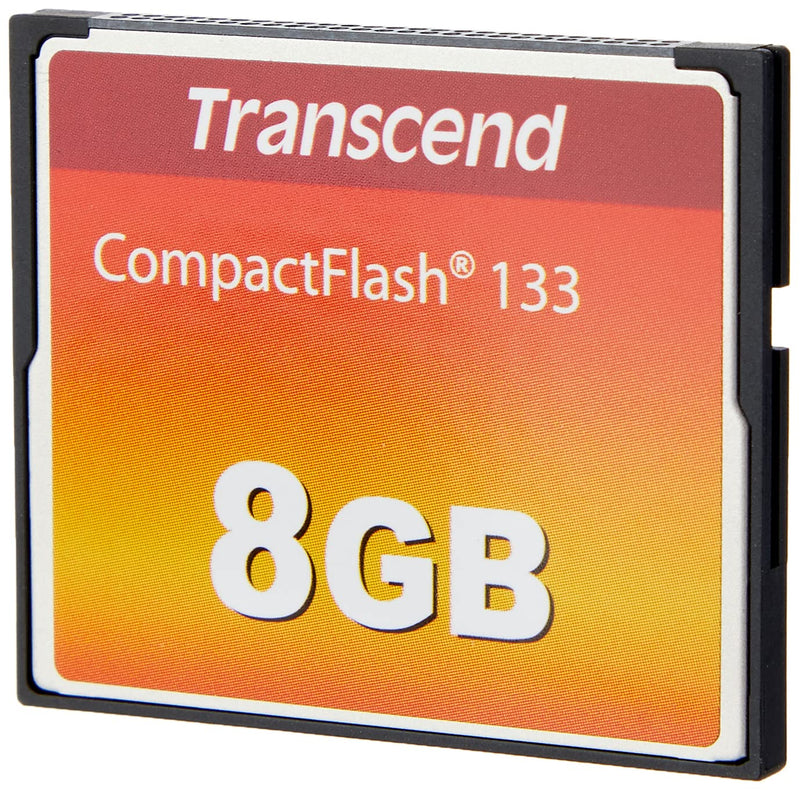Transcend 8GB CompactFlash Memory Card 133x (TS8GCF133) 8 GB