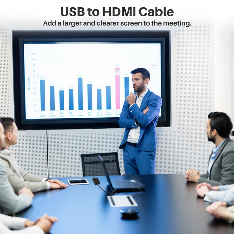 4K USB to DisplayPort Cable 6FT, Unidirectional USB A 3.0 to DP HD Audio Video, Real 4K Chipset, for TV, Projector, Monitor, Only Support Windows 11/10/8/8.1/7 and Mac OS, Note: Need to Install Driver 6FT-4K USB A to DP Cable