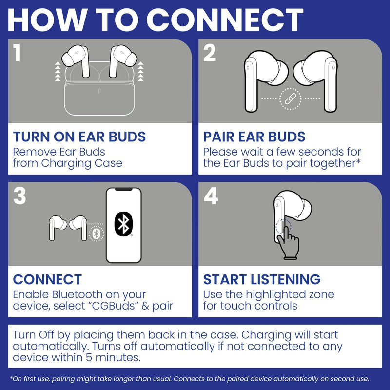 Buds Pro Stranger Things Hellfire Club Wireless Bluetooth EarBuds & Phone Holder - In Ear Headphones with Microphone, 28+ Hours Playtime, Active Noise Cancelling Earbuds, IPX4 Rating & Charging Case