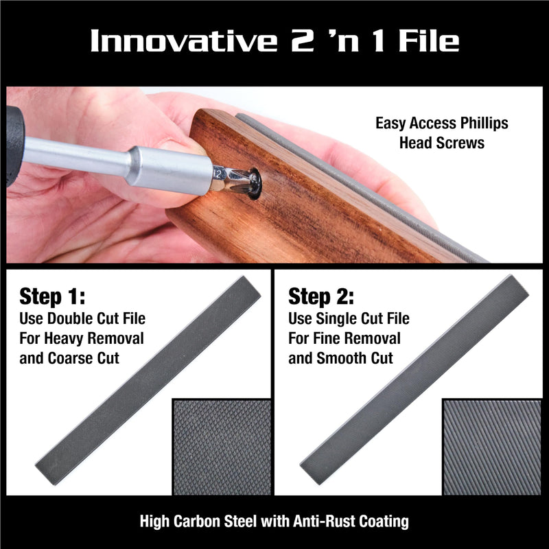 [AUSTRALIA] - MusicNomad MN831 Precision Fret Beveling File (B-File) 