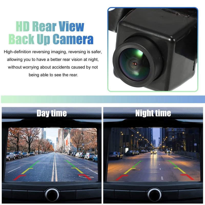 X AUTOHAUX Rear View Back Up Camera Rear Park Assist Reverse Camera 95760-2V100 for Hyundai Veloster Base 2012-2017