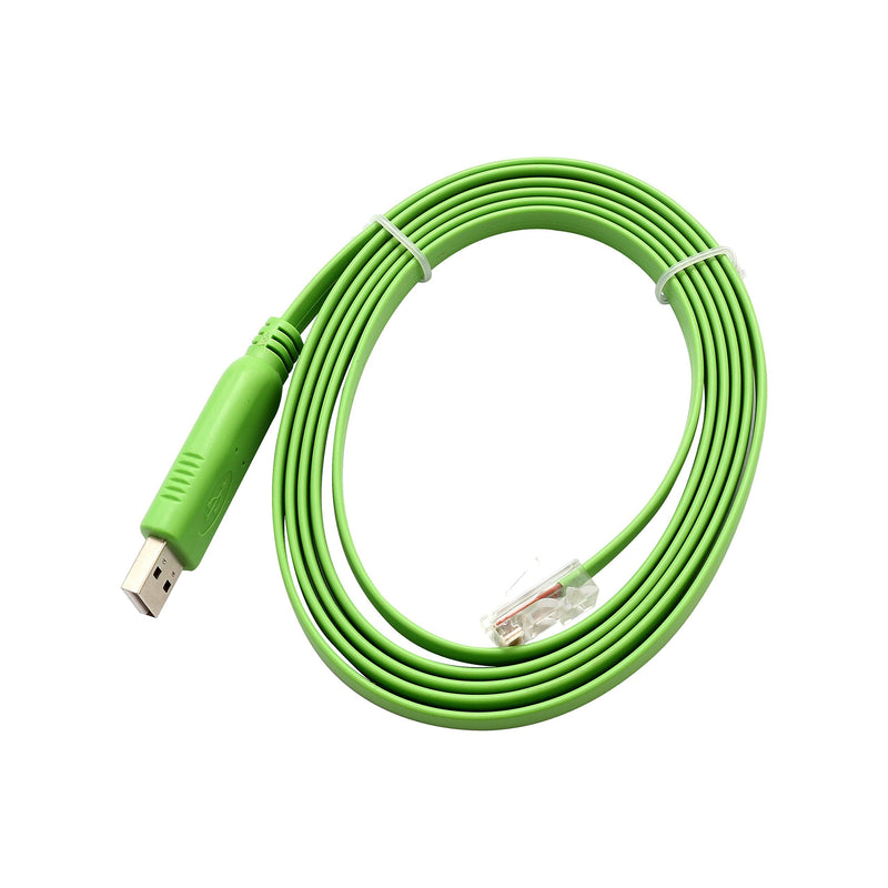 USB 2.0 to RJ45 RS232 Cisco Console Routers Switches Servers Cable FTDI 1.8M SI-ADA24048