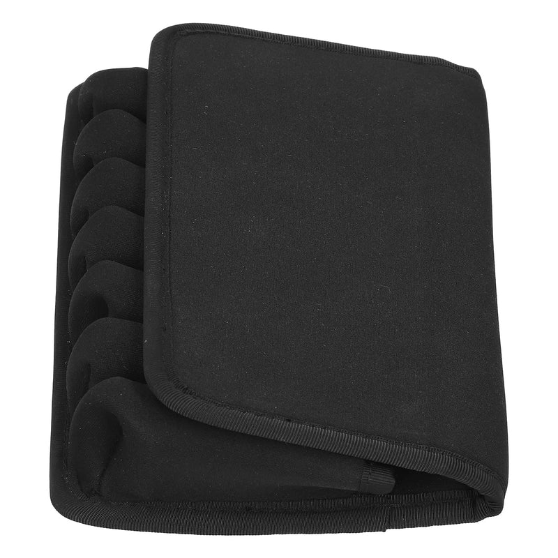 [AUSTRALIA] - 10 Holes Harmonicas Storage Bag, Large Capacity Soft Harmonica Carry Case, Portable Eva Shockproof Cloth Harmonica Cases Storage Case for 7 Harmonicas Storage (Black) 