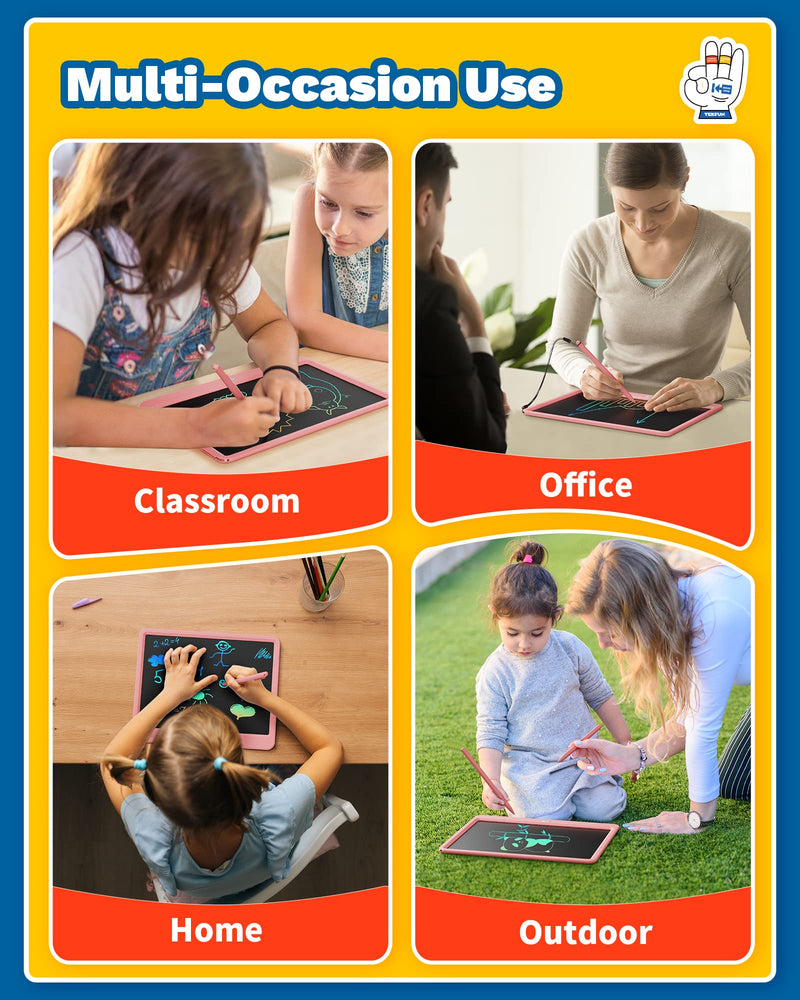 TEKFUN Gift LCD Writing Tablet Bundle for Girls