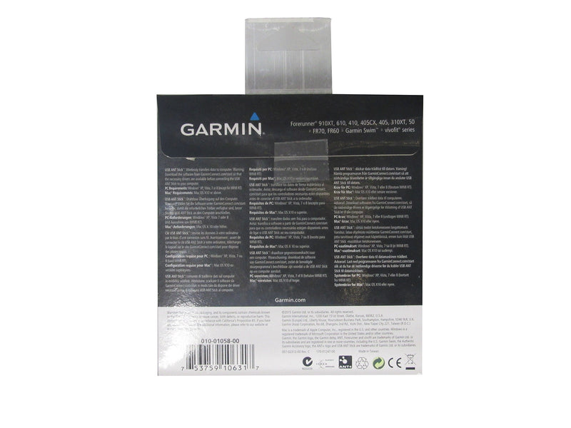 Garmin USB ANT Stick for Garmin Fitness Devices New