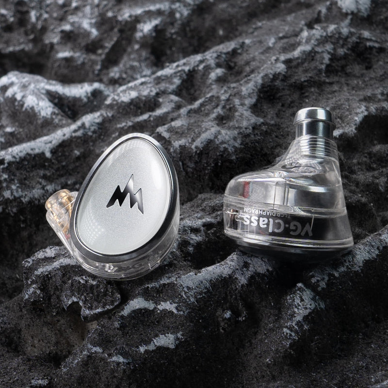 Whizzer Kylin HE01+ in-Ear Headphones Clear Sound Deep Bass PU&PEEK Hybrid Diaphragm 7N OFC Interchangeable Cable Hi-Res Certified in-Ear Monitor