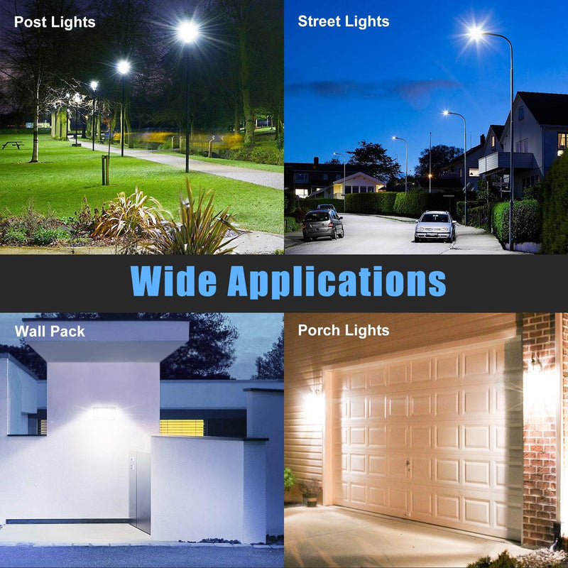 Greluma 2Pcs Dusk to Dawn Photocell Sensor Switch Photoelectric Switch Waterproof IP65 Photocell for Outdoor Lights 110V 120V 220V 240V Input
